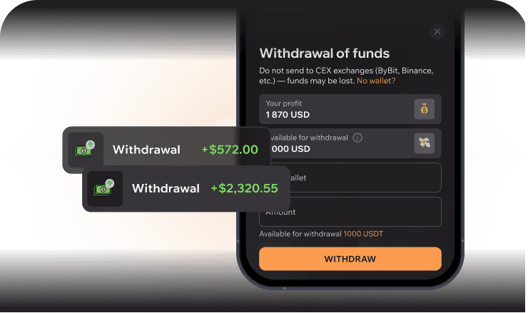 Transparent payouts