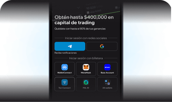 Empieza sin KYC